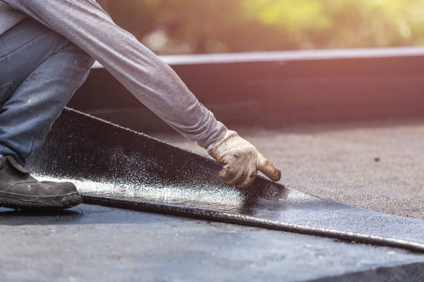Professional Exterior Waterproofing technician working in Toms River, NJ